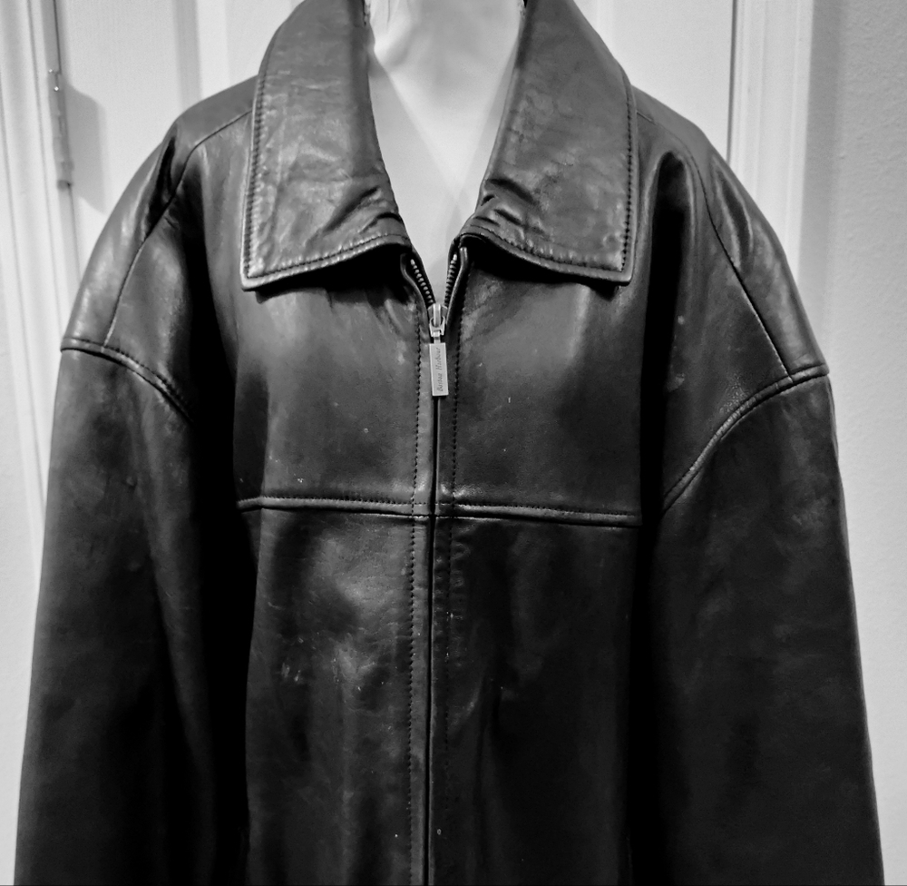 Boston Harbour leather jacket